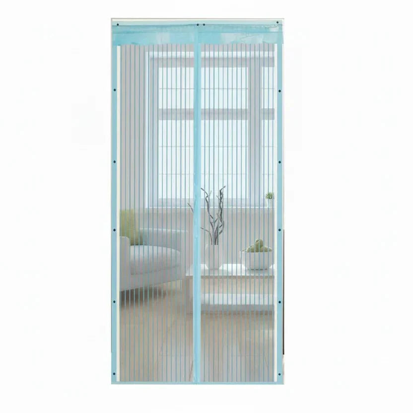 Magnetic Door Screen Curtain | Auto-Closing Mesh Insect Guard