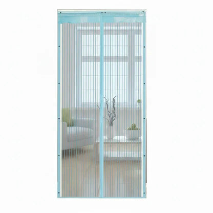 Magnetic Door Screen Curtain | Auto-Closing Mesh Insect Guard