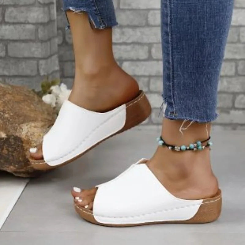 Women's Ergonomic Summer Sandals | Arch Support Open Toe