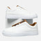 Men's Slip-On Leather Style Sneakers | Laceless Casual Shoes