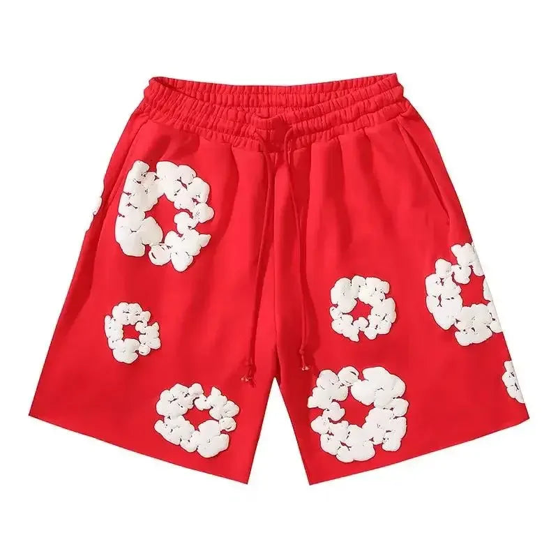Unisex Floral Shorts Pant