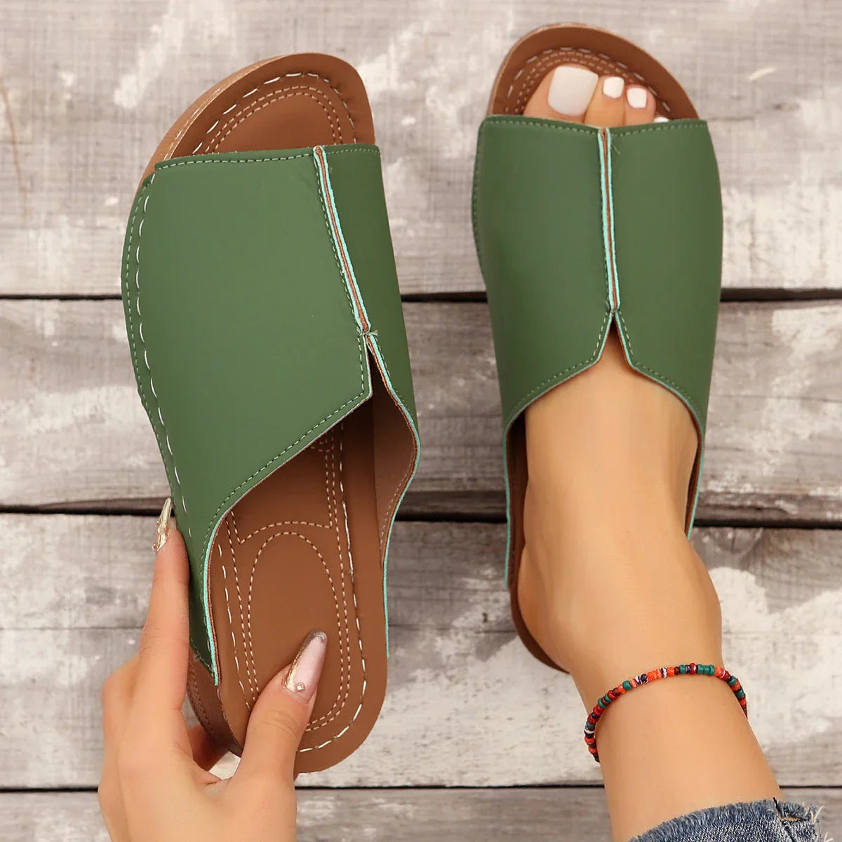 Women's Ergonomic Summer Sandals | Arch Support Open Toe