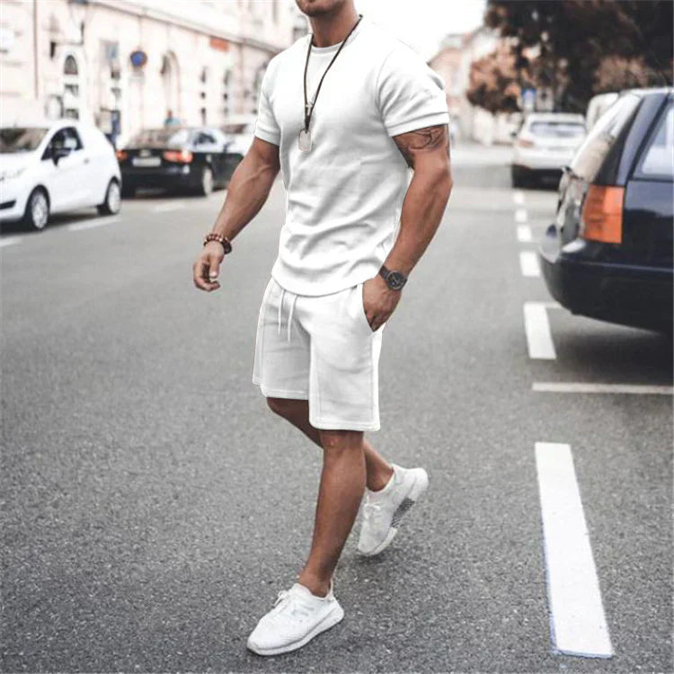 Alsten | Men's Lightweight Short Sleeve Shirt and Matching Shorts