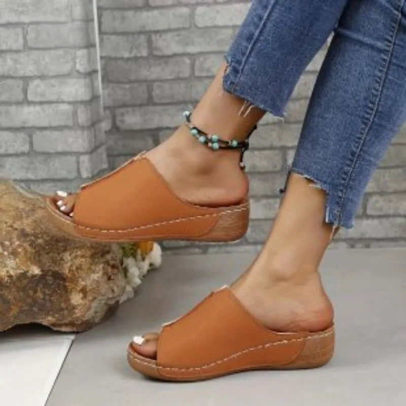 Women's Ergonomic Summer Sandals | Arch Support Open Toe