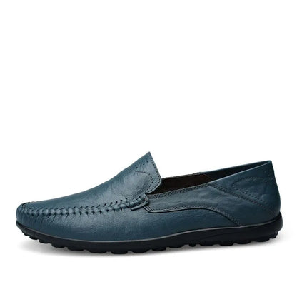 Women's Hand-Stitched Loafers | Leather-Style Everyday Flats