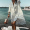 Women's Casual Shirt Dress with Print