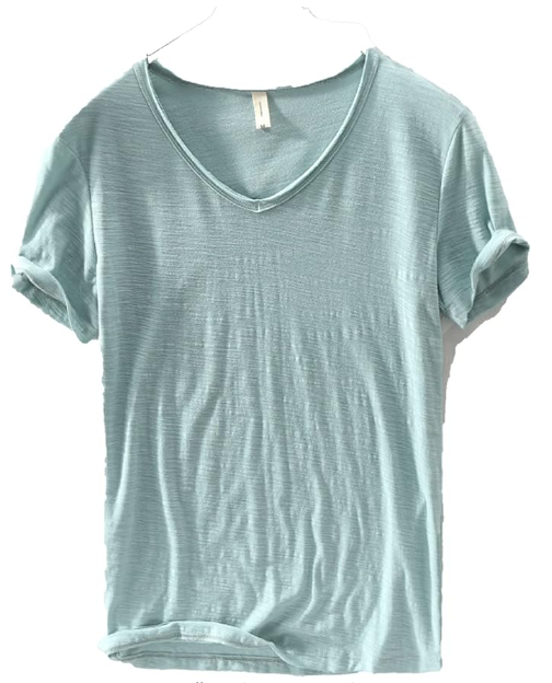 Men's V-Neck T-Shirt | Lightweight Casual Short-Sleeve