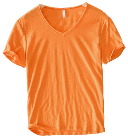 Men's V-Neck T-Shirt | Lightweight Casual Short-Sleeve