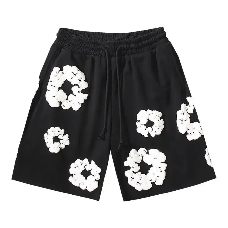 Unisex Floral Shorts Pant