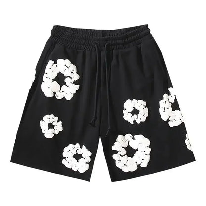 Unisex Floral Shorts Pant