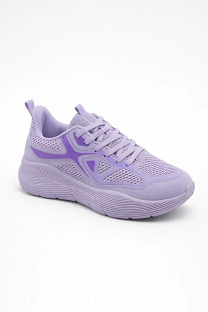 Women's Lightweight Sports Sneakers with Thick Soles