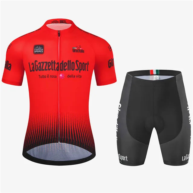 Men's Cycling Kit | Breathable Padded Jersey & Shorts Set