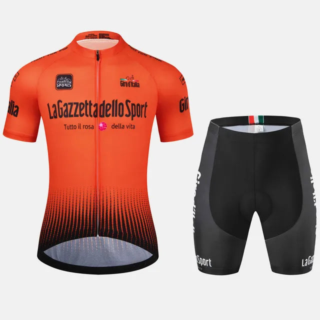 Men's Cycling Kit | Breathable Padded Jersey & Shorts Set