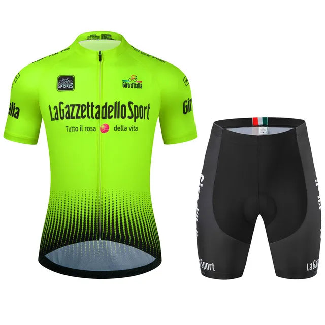 Men's Cycling Kit | Breathable Padded Jersey & Shorts Set