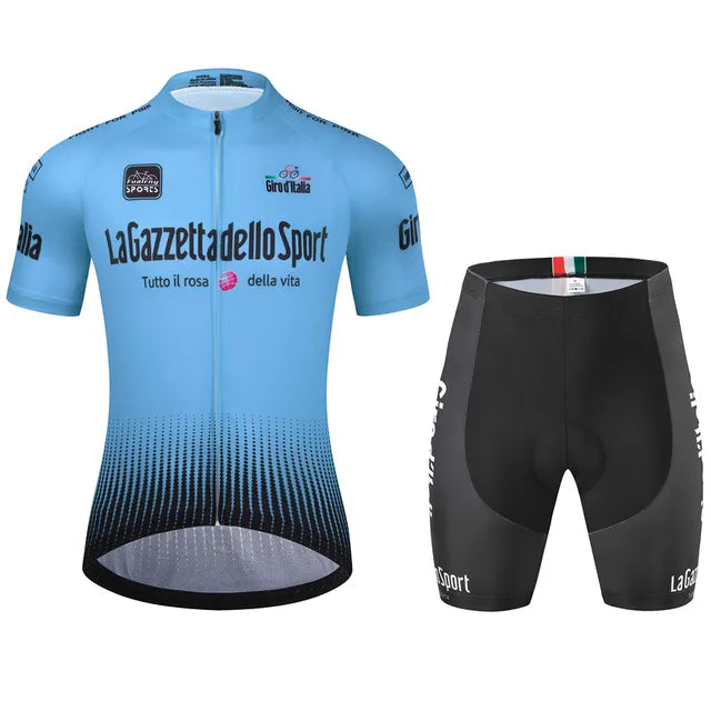 Men's Cycling Kit | Breathable Padded Jersey & Shorts Set