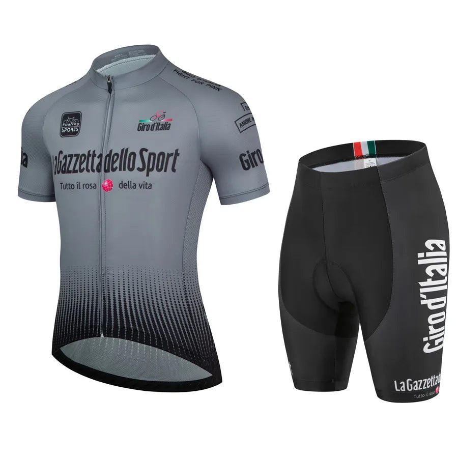 Men's Cycling Kit | Breathable Padded Jersey & Shorts Set