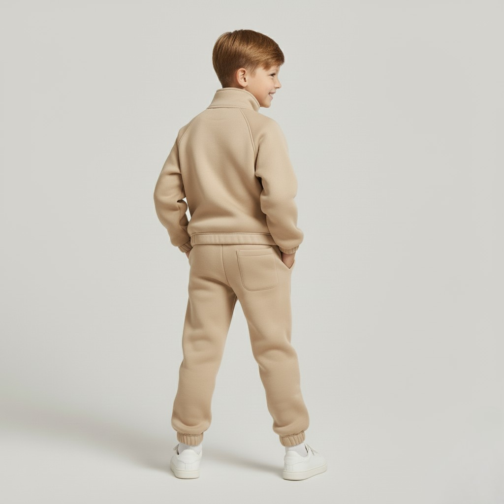 Warm Nest Plush Fleece Two-Piece Jogger Set