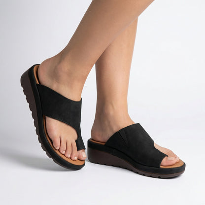 Women's Wide-Fit Comfort Sandals | Soft Cushioned Support