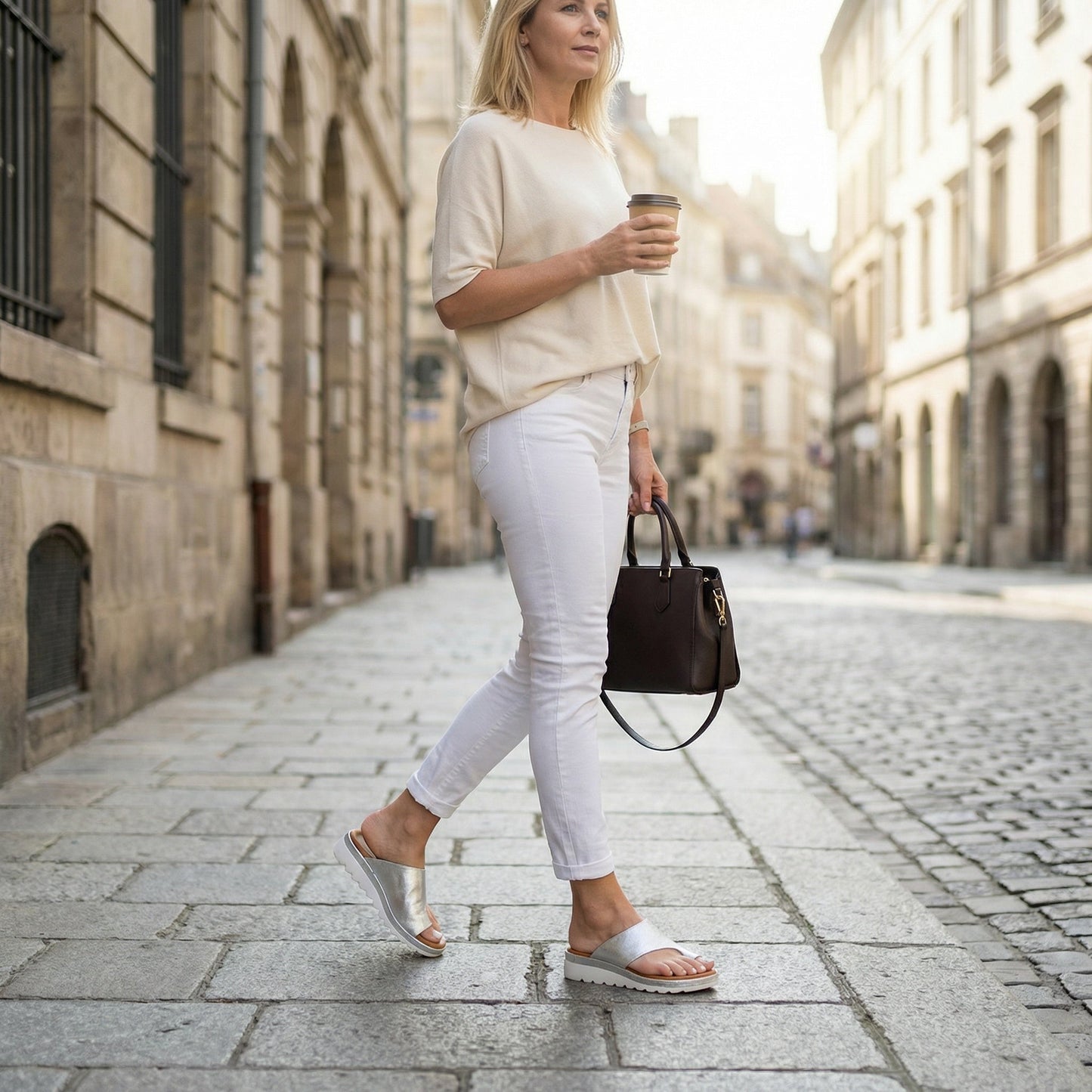 Women's Wide-Fit Comfort Sandals | Soft Cushioned Support