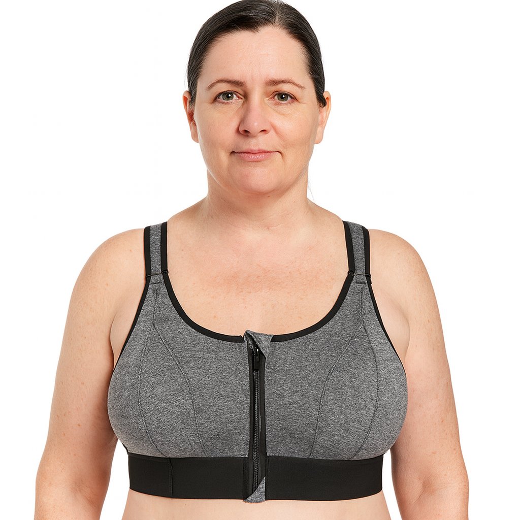Women's High Support Sports Bra | Breathable Sweat-Wicking Workout Bra