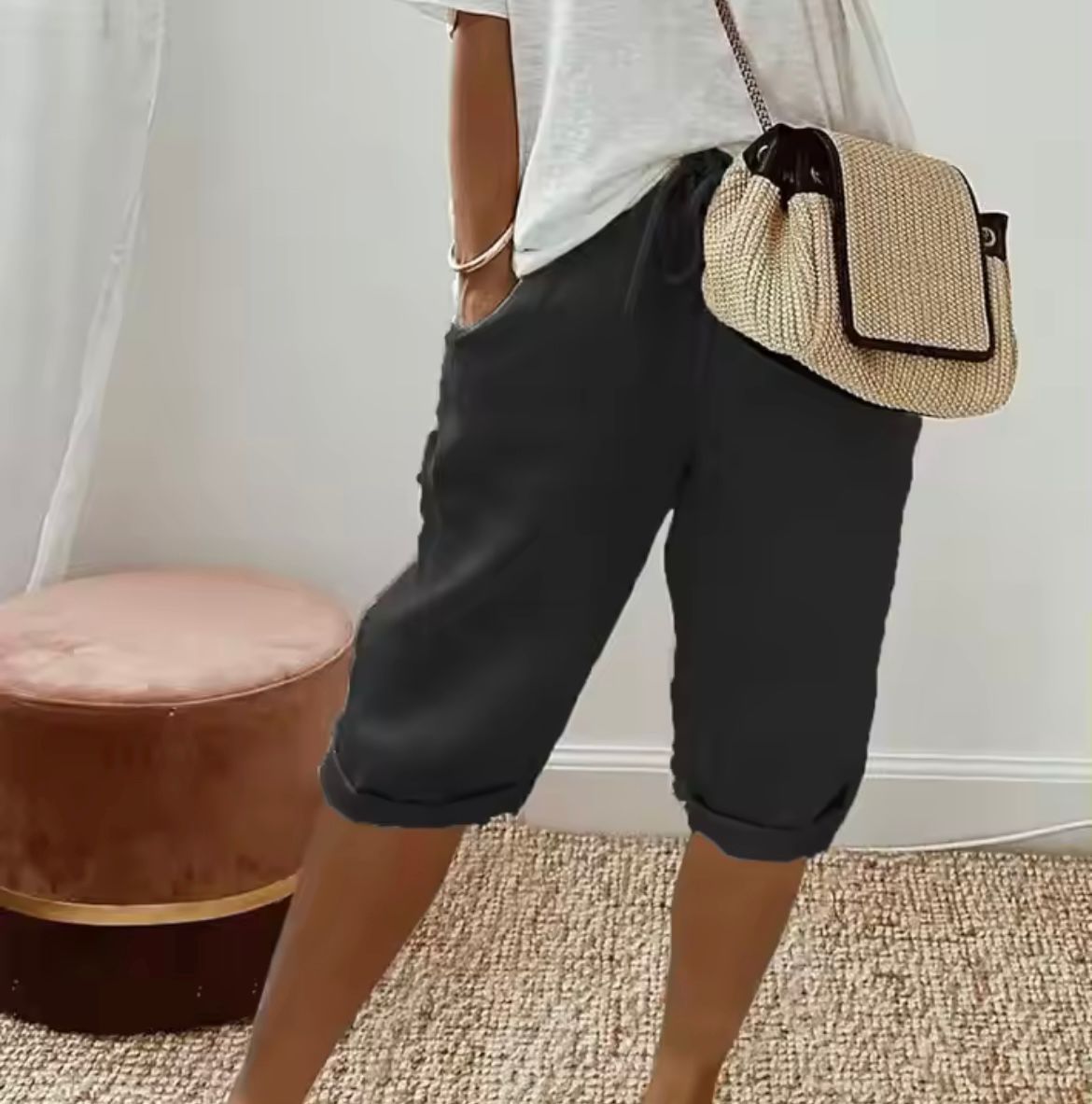 Women's Tailored Short Trousers | Smart Casual Everyday Style