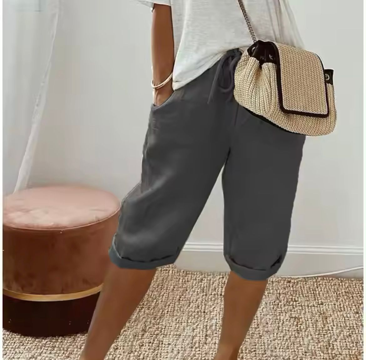 Women's Tailored Short Trousers | Smart Casual Everyday Style