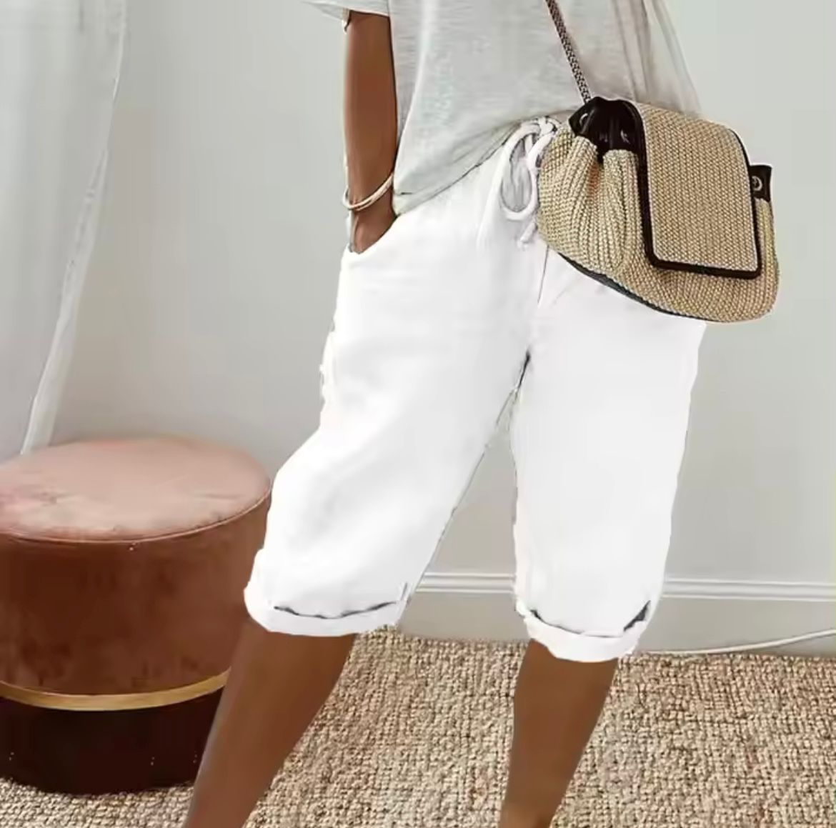 Women's Tailored Short Trousers | Smart Casual Everyday Style
