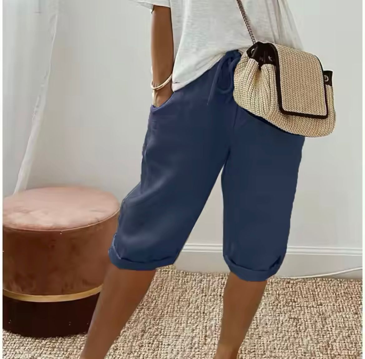 Women's Tailored Short Trousers | Smart Casual Everyday Style