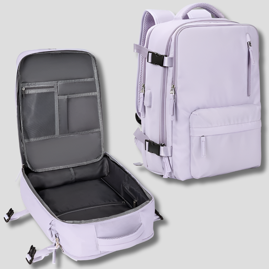 Expandable Travel Backpack | 76L Carry-On Cabin Bag