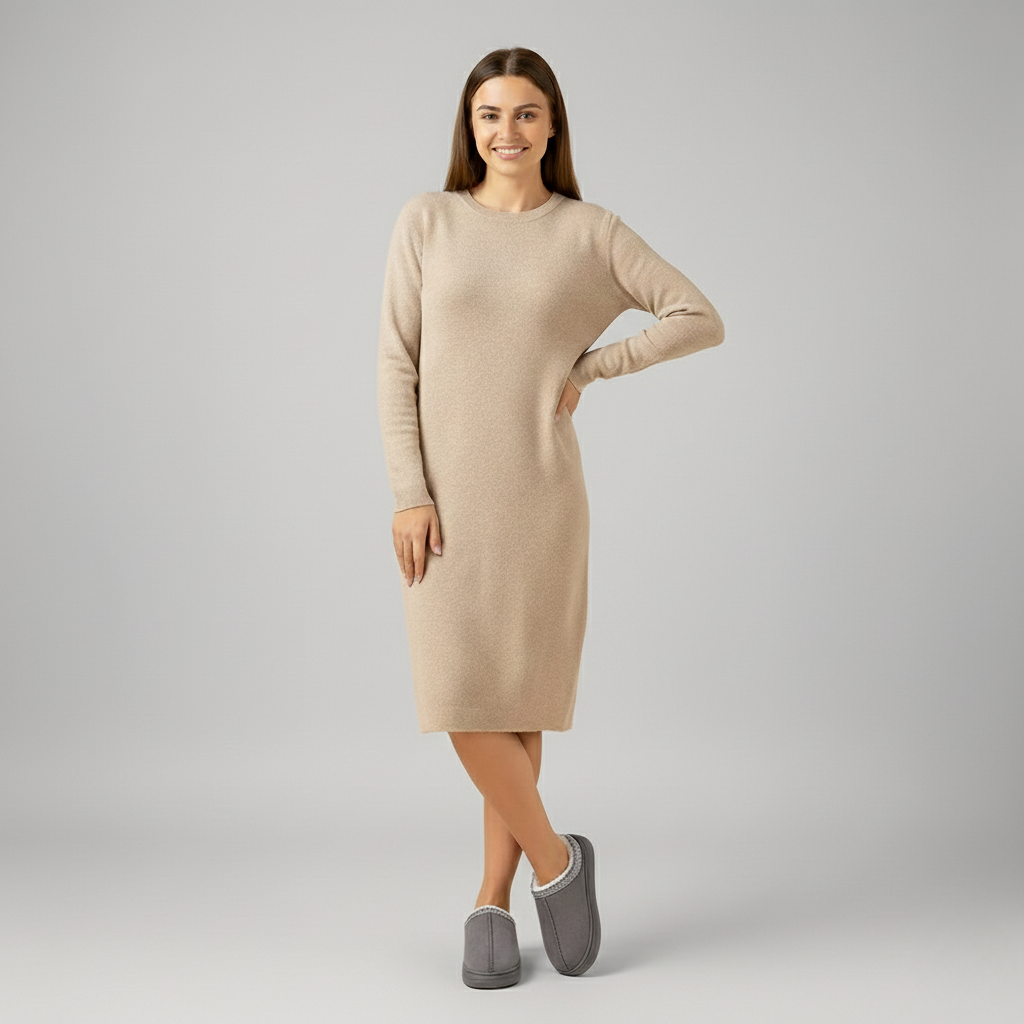 Women’s Fuzzy Fur Lined Winter Slippers