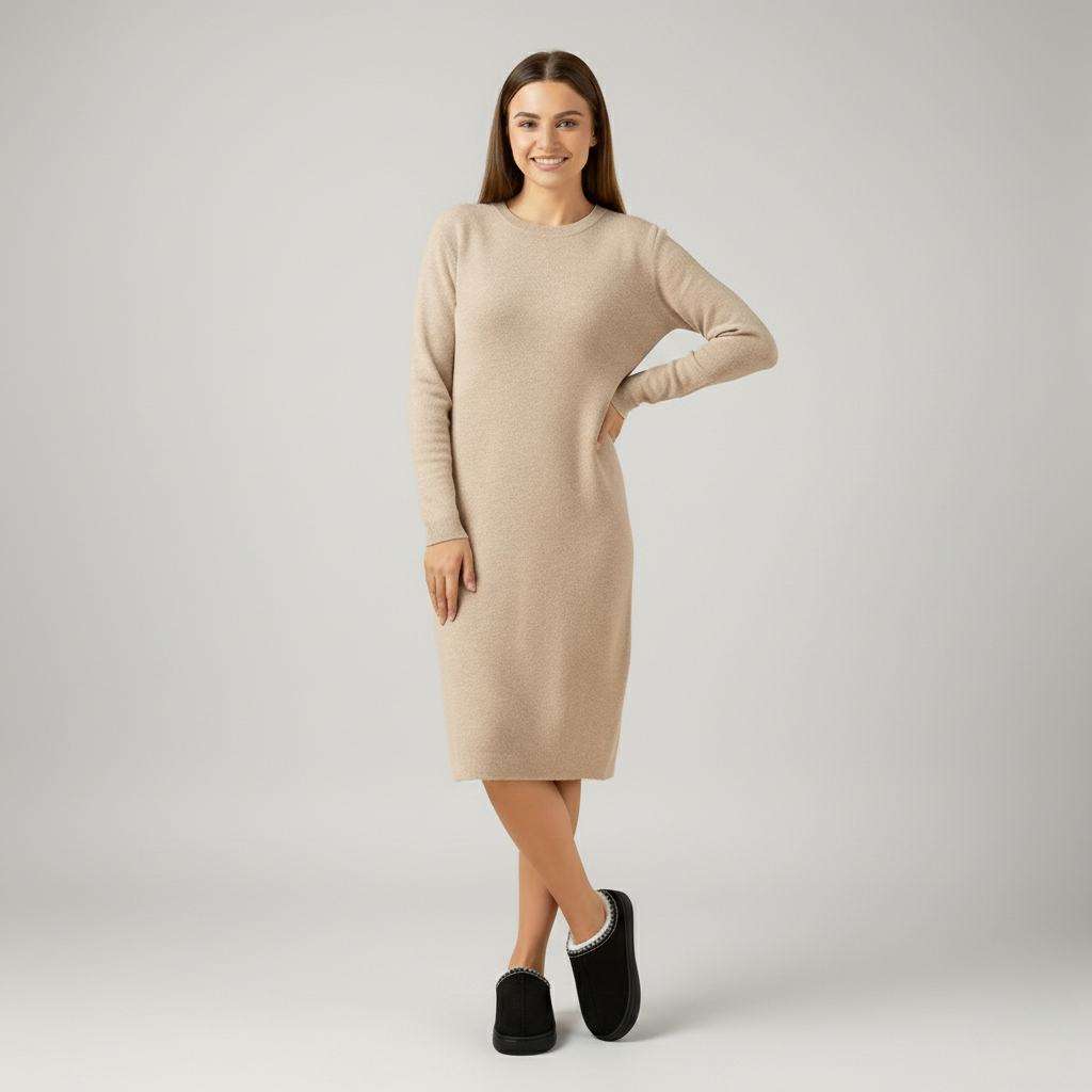 Women’s Fuzzy Fur Lined Winter Slippers