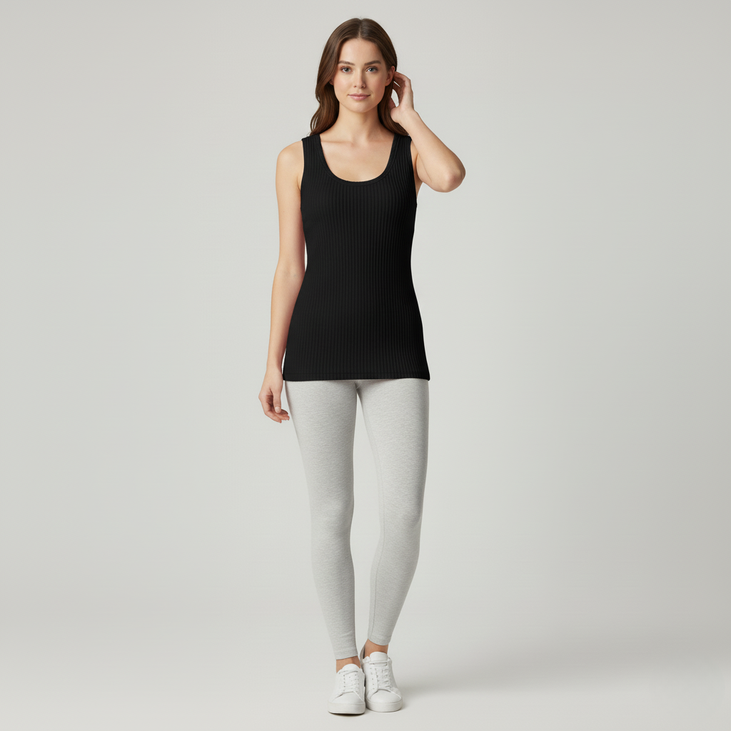 Women’s Fleece-Lined Thermal Tank Top