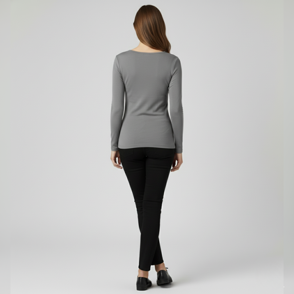 Women's Fleece-Lined Thermal Base Layer Top