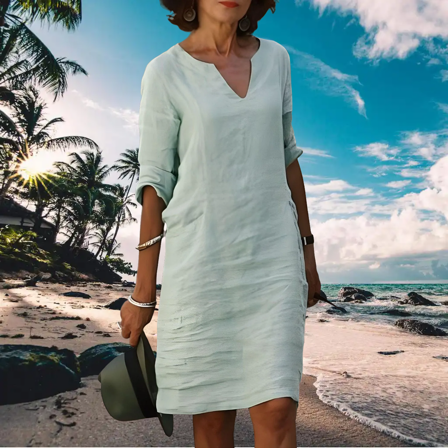 Zara | Trendy Summer Midi Dress