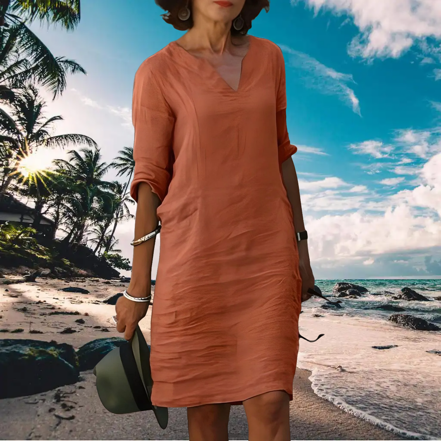 Zara | Trendy Summer Midi Dress