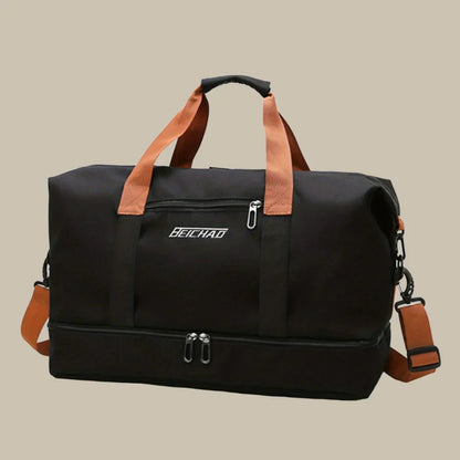 Women's Soft Oversized Tote Bag | Leather Style Multi-Pocket Shoulder Bag