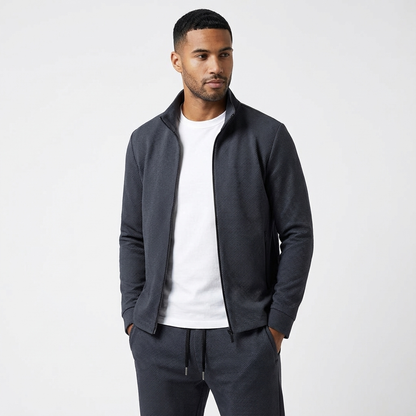 Men's Two-Piece Zip Tracksuit | Stretch Fit Training Set