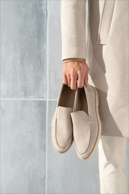 Men's Faux Suede Loafers