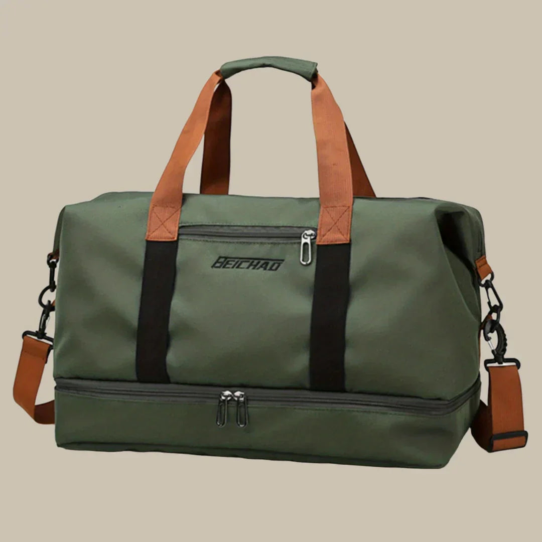 Women's Soft Oversized Tote Bag | Leather Style Multi-Pocket Shoulder Bag
