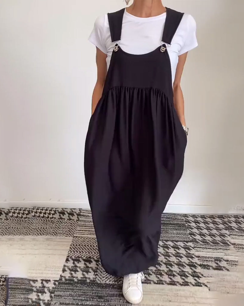 Women's Strap Dress | Casual Relaxed Silhouette