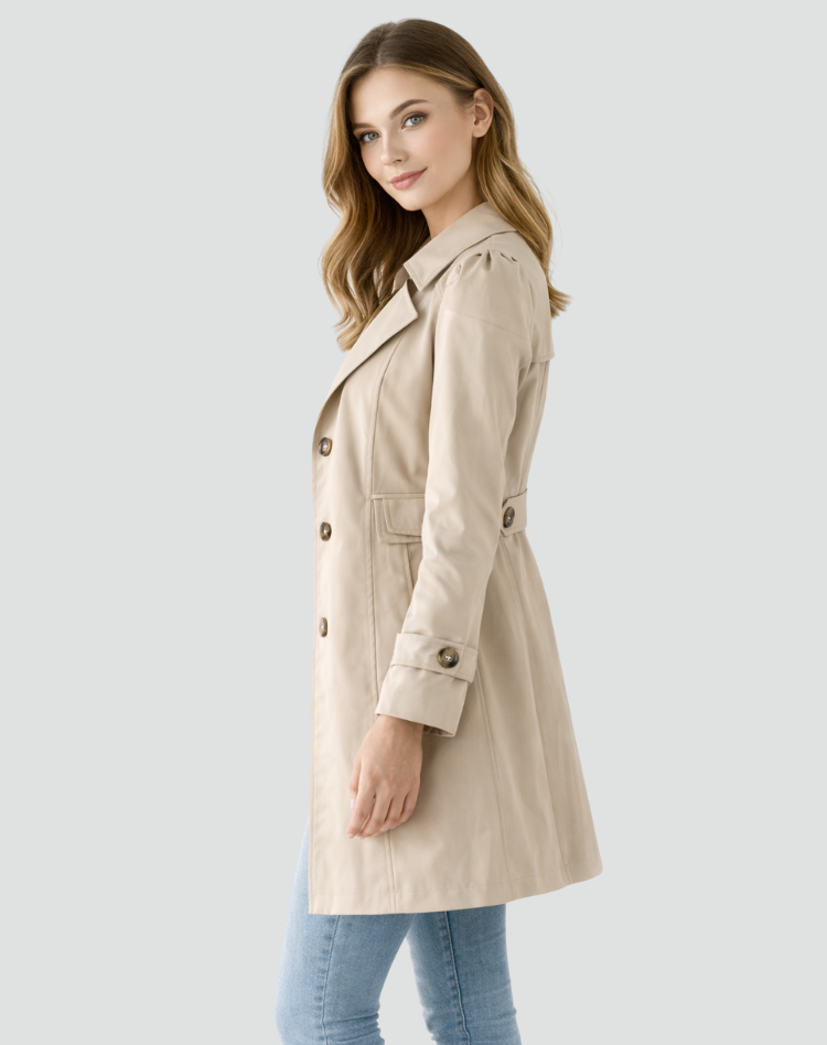 Women's Slim Fit Trench Coat | Summer Style