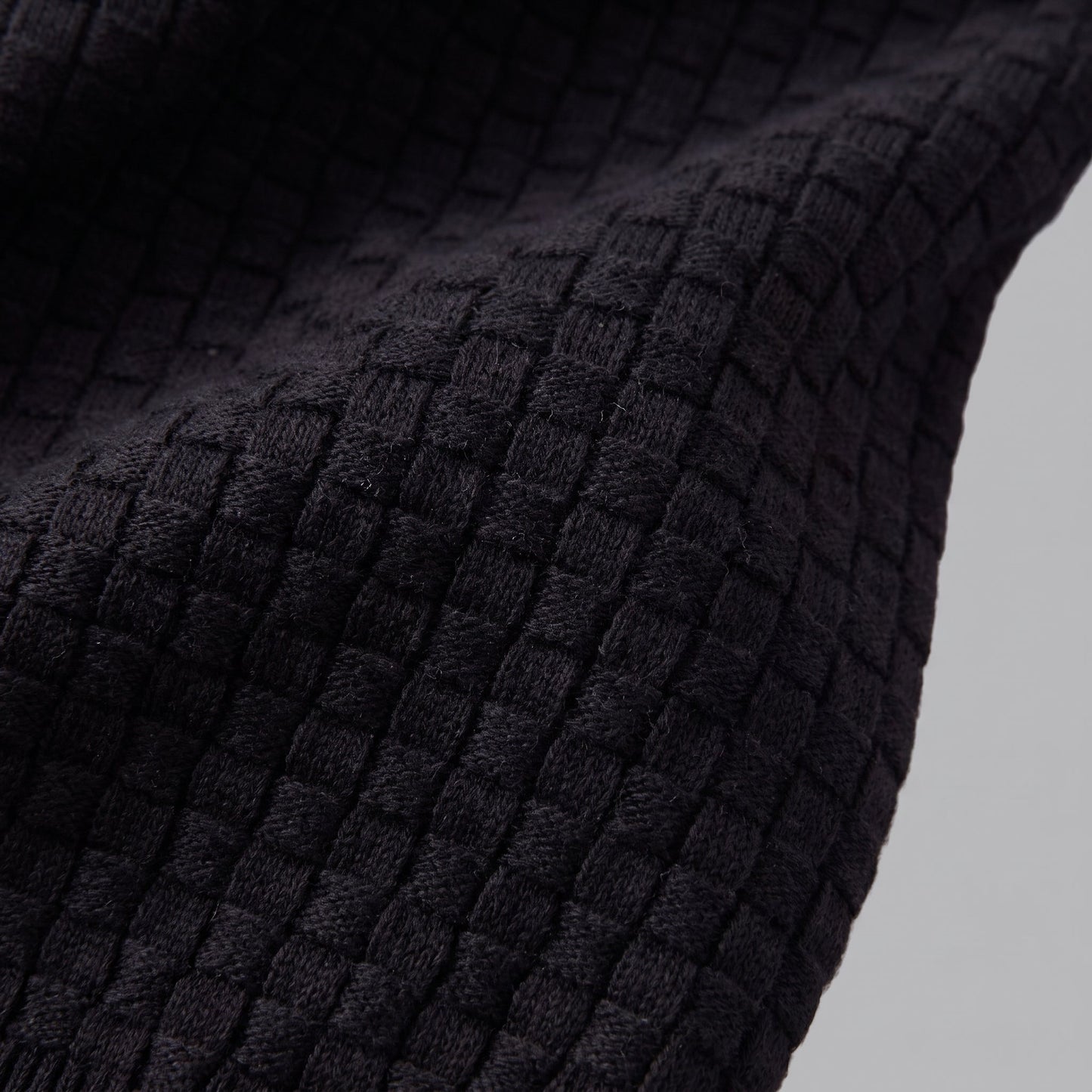 Men's Basket Weave Knit T-Shirt | Crew Neck Summer Style