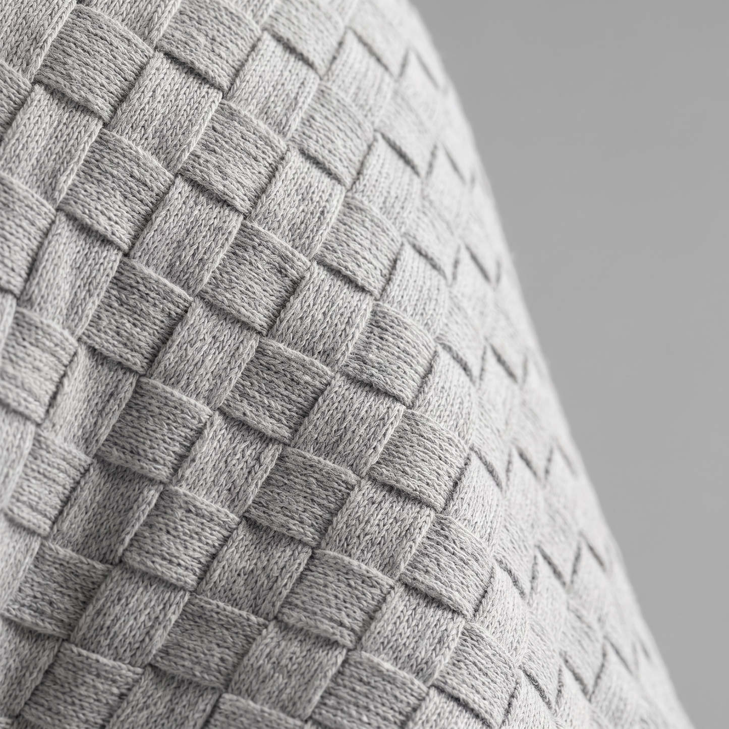 Men's Basket Weave Knit T-Shirt | Crew Neck Summer Style