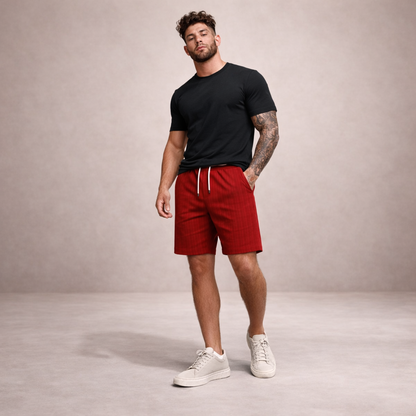 Men's Linen Style Shorts