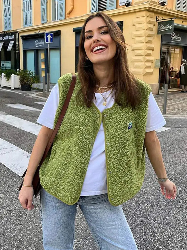 Women's Button-Up Bodywarmer | Lightweight Layering Vest