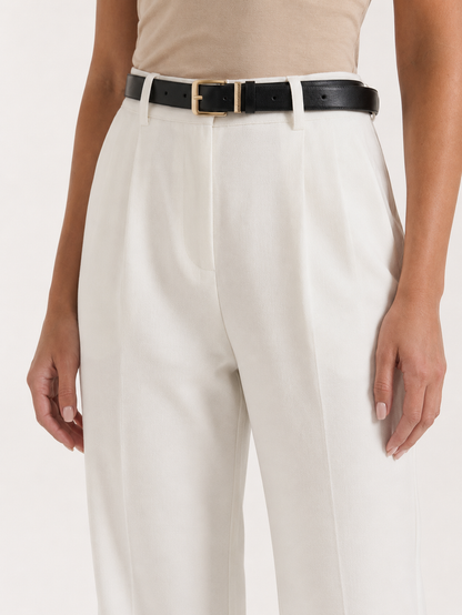 Women's High Waist Wide Leg Trousers