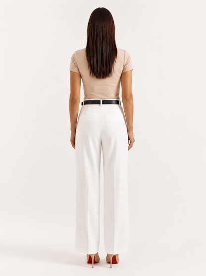 Women's High Waist Wide Leg Trousers