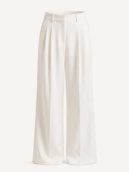 Women's High Waist Wide Leg Trousers