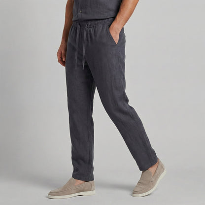 Men's Wide Leg Summer Trousers