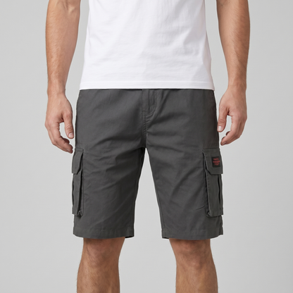 Mens Relaxed Fit Cargo Shorts